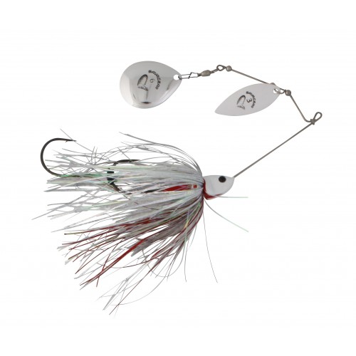 Спиннербейт Savage Gear Da'Bush spinnerbait 32гр №3 white silver holo flame - фото 1