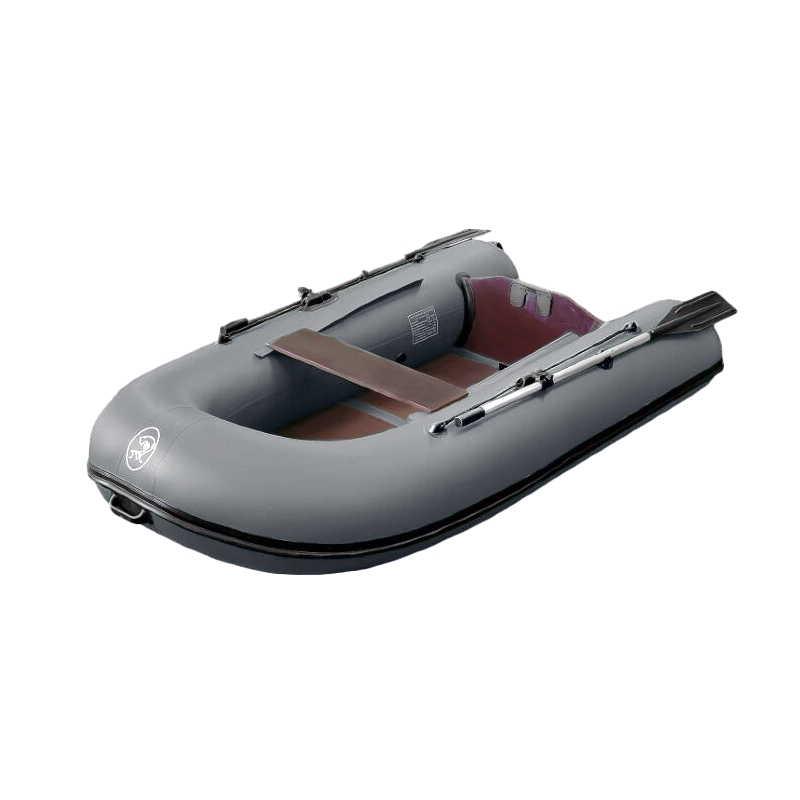 Лодка Boat Master 250K надувная серый - фото 1
