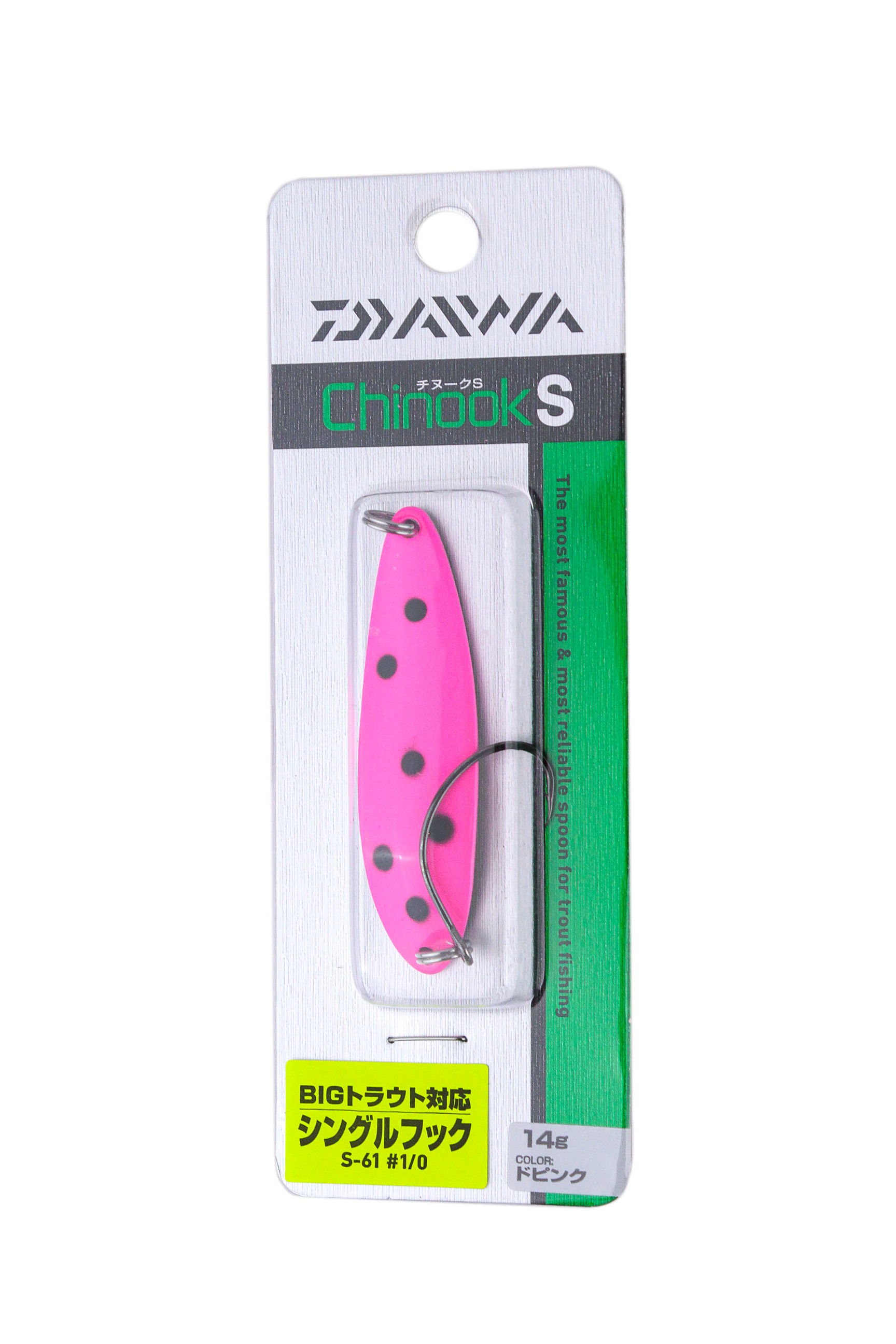 Блесна Daiwa Chinook S 14гр dopink - фото 1