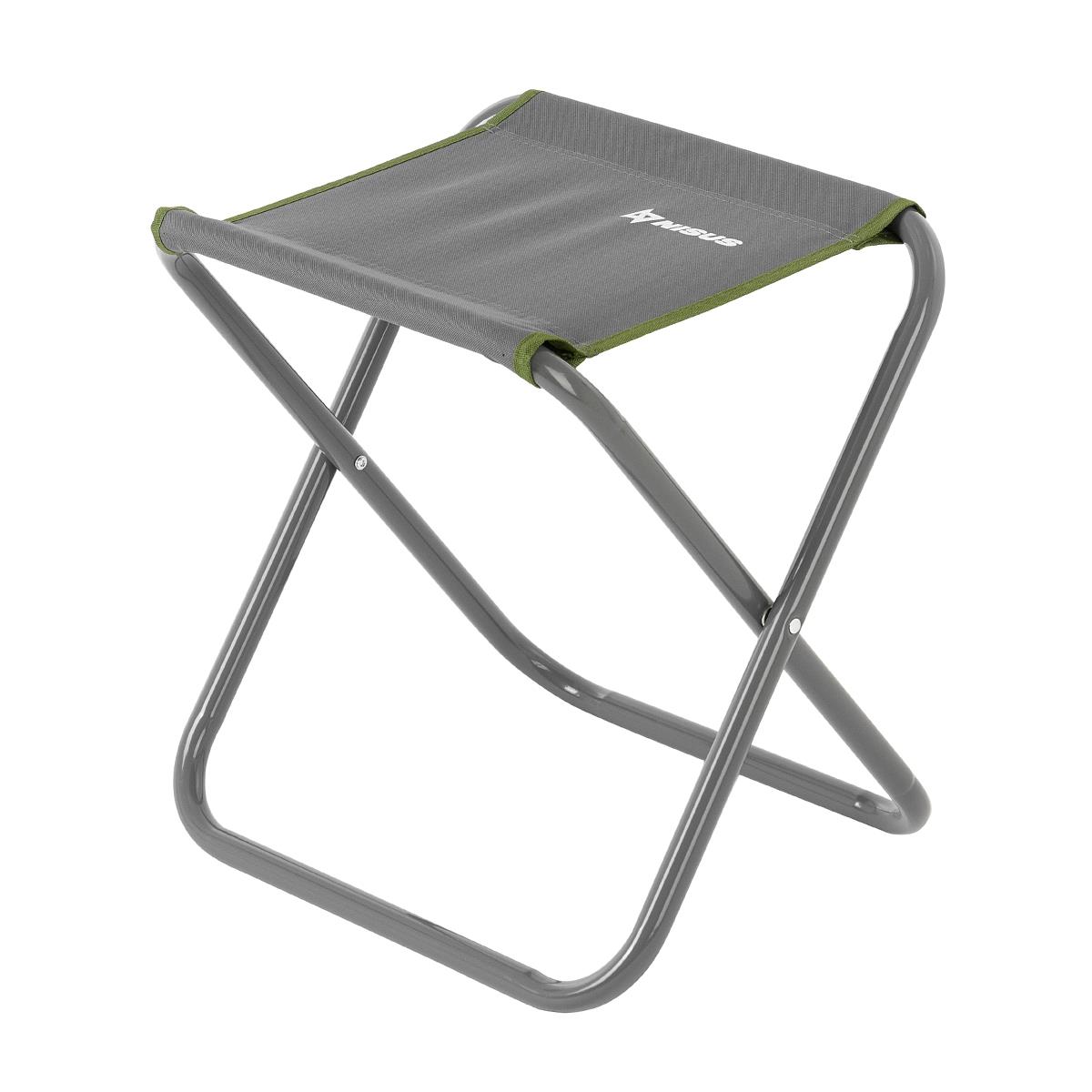 Стул туристический Nisus СР-450.22 серо-зеленый - фото 1