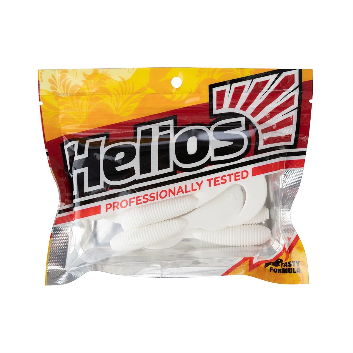 МП Твистер Credo 3,35"/8,5 см White 7шт. (HS-11-001) Helios - фото 1