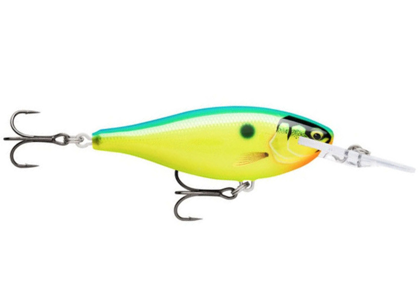 Воблер Rapala Shad Rap Elite 75 GDPRT 3,3м 7,5см 12гр - фото 1