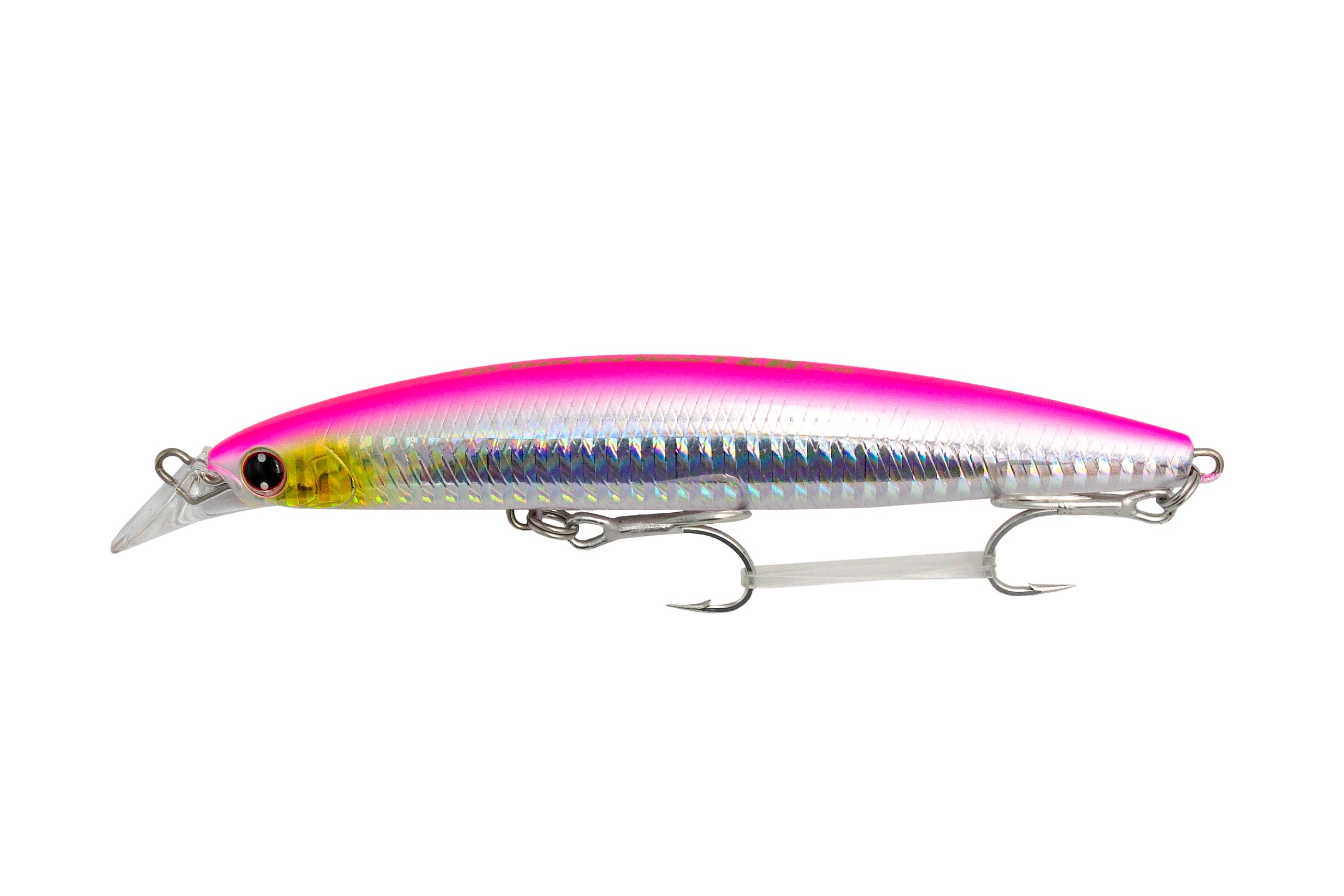 Воблер Daiwa Shoreline shiner-z lunkerhunter 130F-HD laser pink back - фото 1