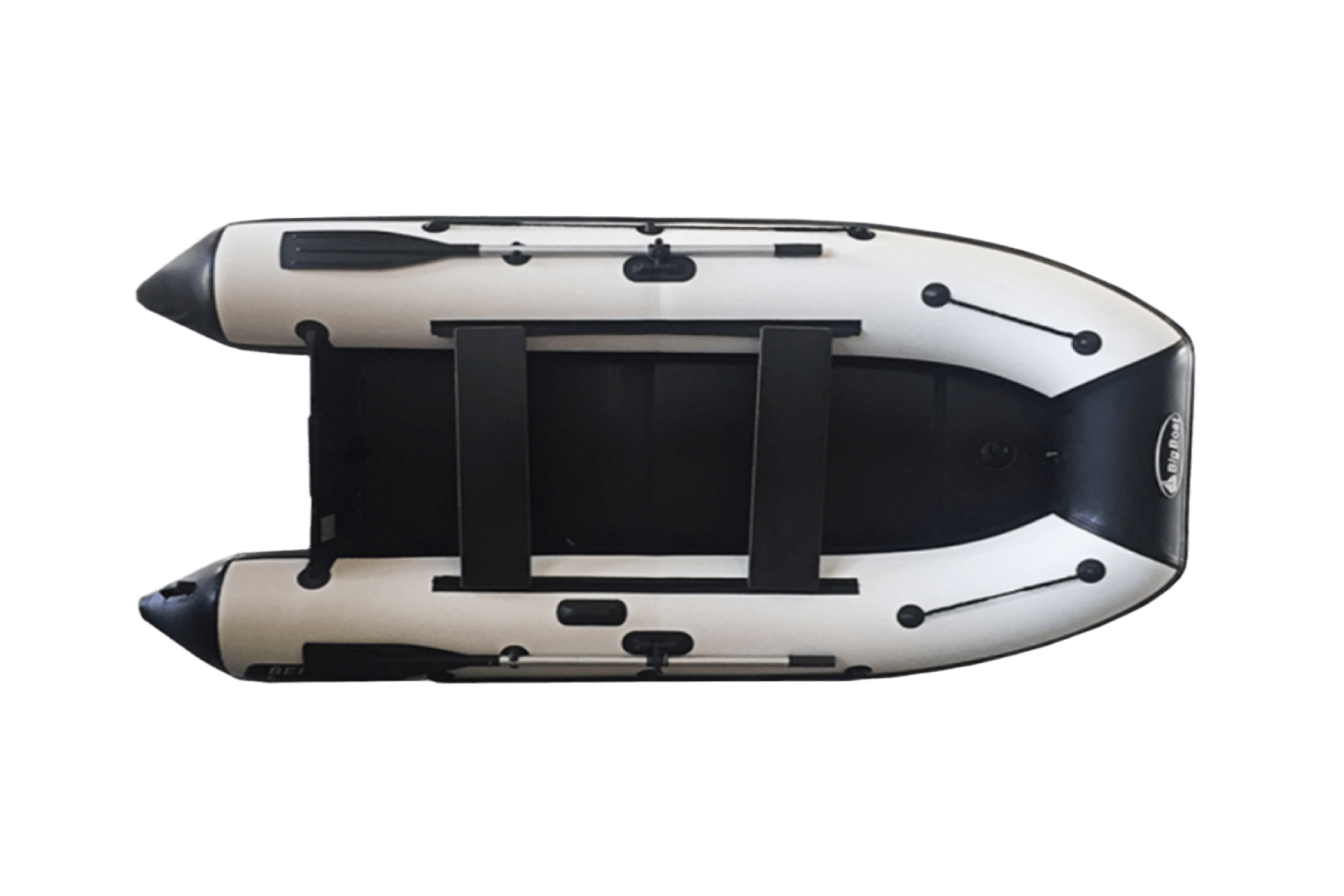 Лодка BigBoat Bering 310К бело-черный - фото 1