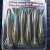 Приманка Keitech виброхвост Swing impact fat 4,3" 401 green pumpking chartreuse: отзывы