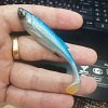 Приманка Savage Gear Craft Shad  8.8см 4.6гр Blue Pearl Bulk 1/40: отзывы