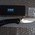 Нож Sanrenmu 9165 складной сталь 12C27 brush black G10: отзывы