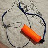 Кукан Три Кита металлический трос 7 карабинов с поплавком: отзывы