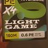 Шнур Riverzone Light Game X4 PE 0,6 150м 5,0кг yellow: отзывы