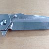 Нож Sanrenmu 9002-GW складной сталь Sandvik  12C27 рукоять G10: отзывы