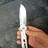Нож SRM 7228B-GT сталь 14C28N рукоять White G10: отзывы