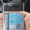 Кольцо Nautilus заводное усиленное Power split ring 6х0,8мм 23кг: отзывы