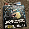 Шнур YGK X-Braid Upgrade X4 150м PE 0,5 3 colors: отзывы