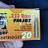 Патрон 223Rem АПЗ FMJ BT 3,6: отзывы