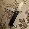 Нож Sanrenmu 7117LUX-LH-T5 складной сталь 12C27 рукоять Black Aluminum: отзывы