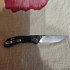 Нож Sanrenmu 9165-KB складной сталь 12C27 Brush black carbon fiber overlay G10: отзывы