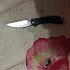 Нож Sanrenmu 9165-KB складной сталь 12C27 Brush black carbon fiber overlay G10: отзывы