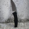 Нож Sencut Watauga Flipper & Button Lock Knife Black G10 Handle (3.48