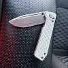 Нож SRM 7228B-GT сталь 14C28N рукоять White G10: отзывы