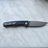 Нож Sencut Crowley Flipper & Button Lock & Thumb Stud Knife Black Micarta Handle: отзывы