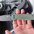 Нож Sencut Sachse Flipper & Button Lock & Thumb Stud Knife Green Micarta Handle: отзывы