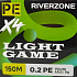 Шнур Riverzone Light Game X4 PE 0,2 150м 3,0кг yellow: отзывы