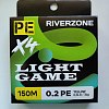 Шнур Riverzone Light Game X4 PE 0,2 150м 3,0кг yellow: отзывы