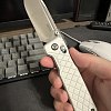 Нож SRM 7228B-GT сталь 14C28N рукоять White G10: отзывы