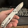 Нож SRM 7228B-GT сталь 14C28N рукоять White G10: отзывы