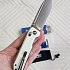 Нож SRM 7228B-GT сталь 14C28N рукоять White G10: отзывы