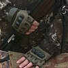 Перчатки Fantom Force Альфа тактические без пальцев хаки: отзывы