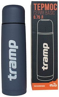 Термос Tramp Basic 0,75л серый - фото 1