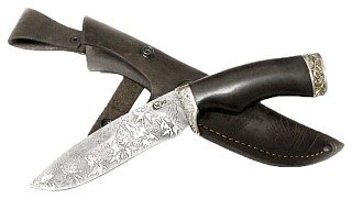 Нож ИП Семин Скиф сталь D2 литье черное дерево - фото 1
