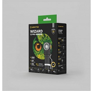 Фонарь Armytek Wizard C2 Pro magnet USB теплый - фото 2