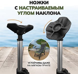 Кресло Riverzone рыболовное YURS-028D-B - фото 5
