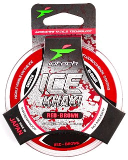 Леска Intech Khaki Ice red-brown 30м 0.223мм 4,3кг