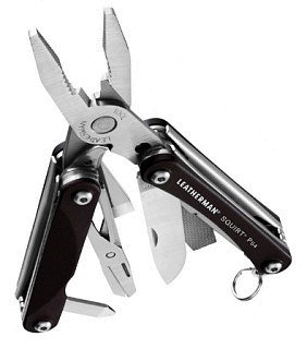 Мультиинструмент Leatherman Squirt PS4 черный - фото 2