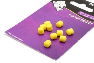 Приманка Nautilus PopUp pellet 6мм yellow имитационная