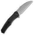 Нож Sencut Watauga Flipper & Button Lock Knife Black G10 Handle (3.48