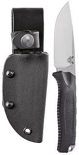 Нож Benchmade Hunt Steep Country Black S30V рукоять Santoprene - фото 2