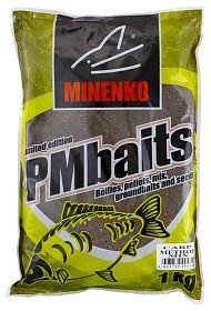 Прикормка MINENKO PMbaits Groundbaits 1кг carp method mix
