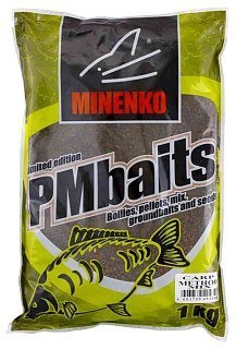 Прикормка MINENKO PMbaits Groundbaits 1кг carp method mix - фото 1