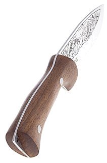 Нож Кизляр Глухарь туристический рукоять кавказский орех - фото 2