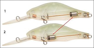 Воблер Zipbaits Khamsin jr DR 824R - фото 2