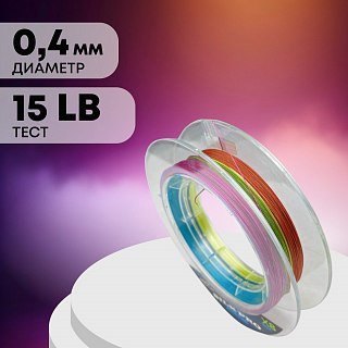 Шнур Riverzone Silk Pro WX8 PE 0.8 150м Colorful - фото 2