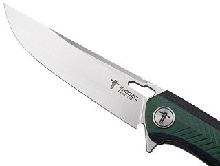 Нож SHOOZIZ XUN110-G складной D2 рукоять G10+3D - фото 8