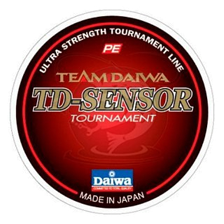Шнур Daiwa TD Sensor Tournament orange 0,10мм 6LB 150м