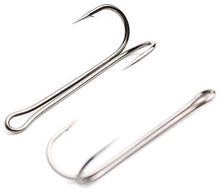 Крючки Saikyo Double hook Long shank двойник 11040 №1/0 1/100 - фото 3