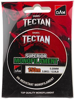 Леска DAM Tectan Superior 150м 0,25мм 5,8кг 12,9lbs green