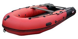Лодка Хантер 420 Про красно-черный - фото 1